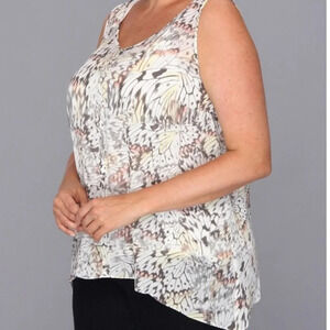 DKNY Butterfly Print Top